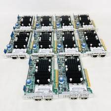LOT OF 10: HP 533FLR-T Dual-Port 10GbE FlexFabric Module 10GBASE-T 701534-001  picture