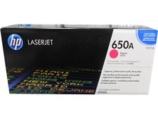 HP CE273A 650A Hewlett Packard Magenta Toner Cartridge Genuine OEM Original picture