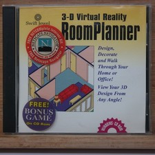 3-D Virtual Reality RoomPlanner PC Cd-rom Swift Jewel Cosmi Windows 3.1 95 98 picture