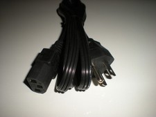 Commodore compatible power cord for 1541, 1571, SX-64 and 1980's Commodore PCs picture