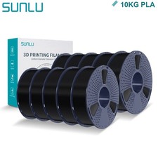 SUNLU PLA 3D Printer Filament 1.75mm 1KG Reusable Spool 10 Rolls picture