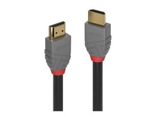 Lindy HDMI High Speed Anthra Line Cable Digital/Display/Video Cable 2m 36963 picture