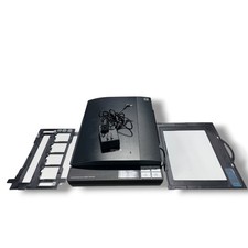 Epson Perfection V300 Photo Flatbed Film Scanner w/ Holders Power Adapter Tested picture