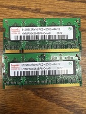 Hynix PC2-4200S 512 MB SO-DIMM DDR2 SDRAM Memory (HYMP564S64P6-C4 AB) 1GB 2 PCS picture