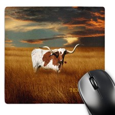 3dRose, A Texas Longhorn, Mouse Pad picture
