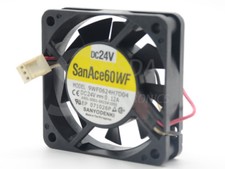 SANYO 9WF0624H7D04 Fan 60x60x15mm 24V 0.12A 3-PIN for FANUC A90L-0001-0423 picture