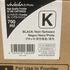 FujiFilm 16091013 Black Ink 700ml C13T652110 For Frontier DL600 DL650 Ex07/26 picture