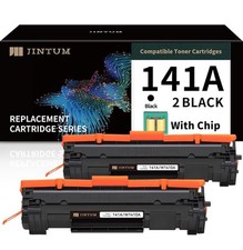 JINTUM 141A Black Toner Replacement Compatible for HP LaserJet MFP M140w 2PK picture