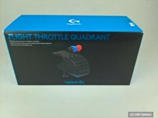 Logitech G Saitek Pro 945-000015 Flight Throttle Quadrant, Throttle Regulator PS/2, NEW picture