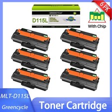 6PK Black MLT-D115L 115L Toner Cartridge For Samsung M2670N 2670FN 2870FW 2870FD picture