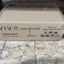 VIVO Dual Monitors Desk Mount Stand-V002P for 2 LCD Screens Fit most 13