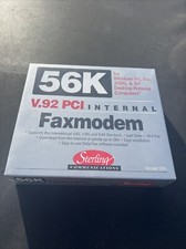 56k V.92 PCI INTERNAL FAX MODEM / Sterling communications/ Model S20 / NOS picture