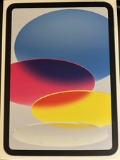 #EMPTY BOX ONLY# iPad 10th Generation Wi-Fi 64GB Blue Original Retail Packaging picture