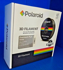 Brand New Sealed - Polaroid 3D Printer Filament 1.75mm 1kg - Silver Premium PLA picture