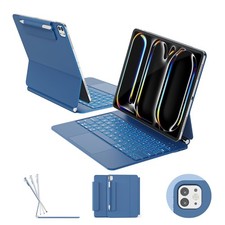 RAYMCRAFT for iPad Pro 13-inch Case with Keyboard (M5/M4, 2025/2024), 11-Colors picture