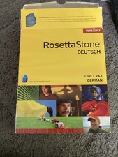 Rosetta Stone German Deutsch-Version 3 Levels 1-3 PC CD-ROM picture