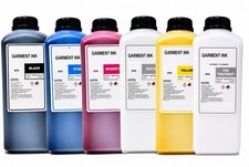 PREMIUM COMPATIBLE GARMENT INK FOR ANAJET (PIGMENT DTG) (1,000ML) picture
