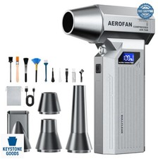 Cordless Electric Air Duster 160000 RPM 6000mAh Type-C Rechargeable LED Light picture