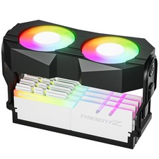 X5 Memory RAM Cooling Fans 5V 3Pin ARGB Dual 60mm PWM Fans DIY PC Gaming picture