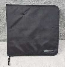 Vintage Case Logic 96 CD DVD Binder Zippered Media Storage Wallet Case - Black  picture
