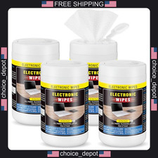 4 Pack Microfiber Screen Cleaning Wipes for Electronic Devices picture