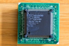 AMD Am386 DX-40MHz 386 PGA 132 CPU - Working picture