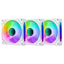 3PACK ARGB & PWM RGB 120mm Desktop PC Computer Case CPU Quiet Prism Cooling Fan picture