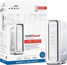 ARRIS SURFboard SB8200 DOCSIS 3.1 Cable Modem 2x1Gbps for Xfinity Cox picture