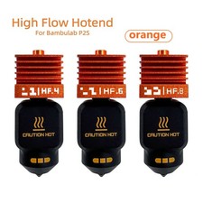 0.4mm/0.6mm/0.8mm Hardened Steel Nozzle High Flow Hotend Kit For Bambu Lab P2S picture