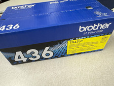 Brother TN436Y Genuine/Original Yellow Laser Toner Cartridge picture