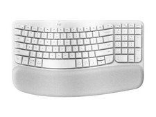 Logitech 920-012275 Wave Keys Wireless Ergonomic Keyboard Off White picture