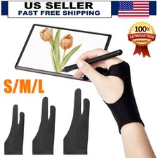 Two Finger Digital Drawing Glove Artist Glove for Drawing Tablet, Sketching, R/L picture