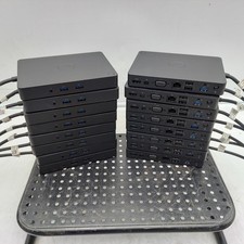 LOT OF 16 Dell K17A WD15 USB-C Docking Stations picture