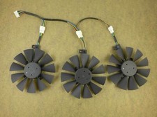 Set of 3 Fan Cooler Fan For ASUS Strix GTX 980Ti R9 390 390X PLD09210S12HH 88mm picture