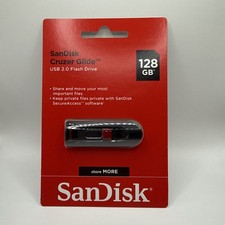 SanDisk Cruzer Glide 128GB USB 2.0 Flash Drive Memory Stick Thumb Drive New picture