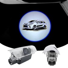 2PCS LED Car Door Projector Courtesy Lights Ghost for sienna 2021-present picture