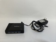 StarTech ST4300USB3 4-Port SuperSpeed USB 3.0 Hub - Black With Power Supply  picture