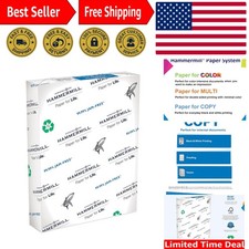 Versatile 8.5x11 Great White 100% Recycled Paper - Perfect for Home & Office Use picture