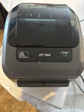 Zebra ZP 500 Plus Thermal Label Printer *for parts or repair* Print As Pictured picture