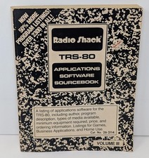 Radio Shack TRS-80 Applications Software Sourcebook Volume III (26-2114) 1983 picture