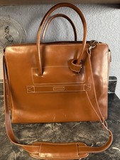 McKlein Laptop Briefcase Brown Genuine Leather picture