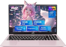 15.6 IPS FHD-Laptop 16GB RAM 256GB SSD Intel 12 Gen 4 Core N100 Backlit Keyboard picture