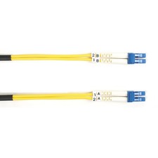 BLACK BOX FOSM-003M-LCLC Os2 9/125 Singlemode Fiber Optic Patch Cable Ofnr Pvc picture