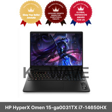 HP HyperX Omen 15-ga0031TX i7-14650HX RTX 5060 24GB 1TB Gaming Laptop picture