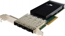 DELL Silicom PE310G4I71LB-XR 0DTV7K Quad-Port SFP+ 10GE NIC PCIe 3.0 x8 FP picture