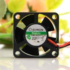 SUNON Cooling Fan GM1203PFV1-8 3010 3cm 12V 1.0W 2P 30x30mmx10mm 1.2