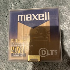 MAXELL DLT Tape IV 40/80 GB 1/2inch Tape Cartridge NEW Factory Sealed picture