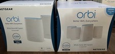 State Of The Art Home WiFi System with Router, Satellites and Modem picture