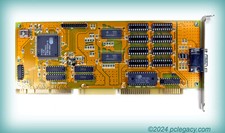 Vintage Prolink MVGA-AVGA4VL CL-5428 VESA VLB VGA Video Graphics Card — TESTED picture