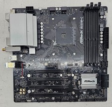 (AS-IS) ASRock B550M-C Socket AM4 AMD DDR4 M-ATX Motherboard (FL) picture
